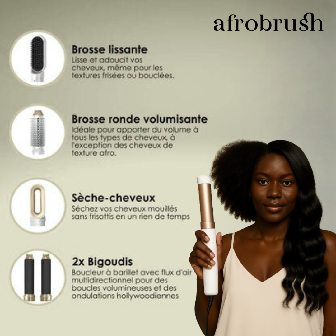 Afrobrush | 5 en 1